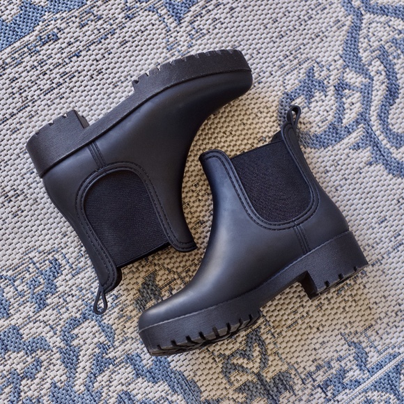 Jeffrey Campbell Shoes - Jeffrey Campbell Black Ankle Boots Waterproof 8